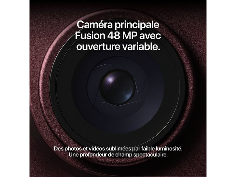  Smartphone 5g oled 6,3 2 to noir triple caméra ip68 MJT34F/A - Conforama B