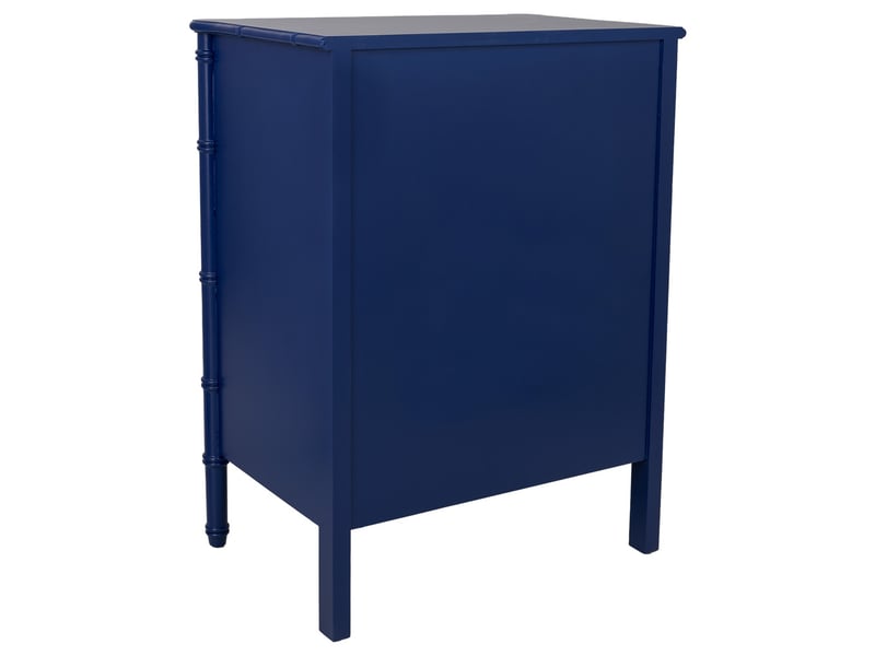  Commode en bois bleu 76x45,5x96 cm h  - Conforama D