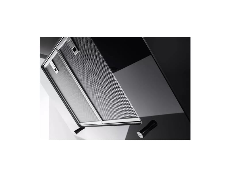 Novy - hotte décorative murale 90cm 490m3h noir 7836 - vision 7836 - Conforama C