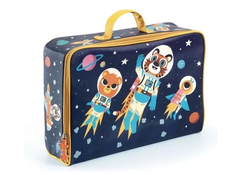  Valise plastifiee retro espace DD00274 - Conforama A