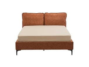 Lit 2 places 140x190 cm CAYANA coloris Orange
