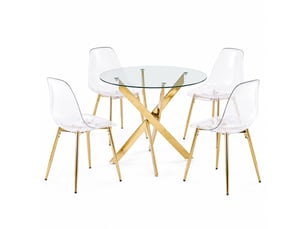 Ensemble table rond(e) COVREO