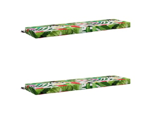 Lot de 2 coussins de banc, coussins d'assise soest 100 % polyester cf56935