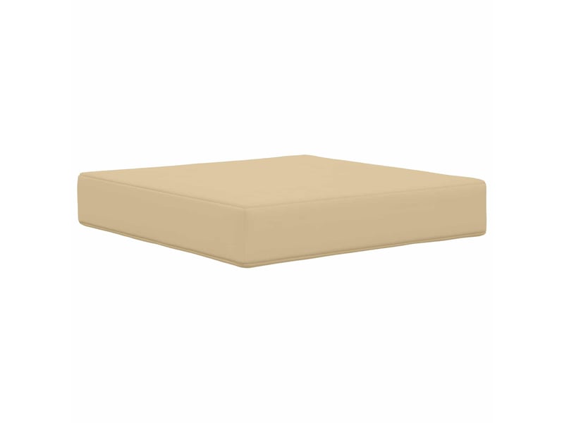  Coussin de canapé d'extérieur, coussin de chaise polyester beige 50,5 x 50,5 cm cf54019  - Conforama D