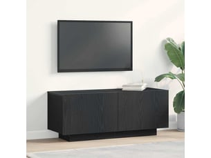 Meuble tv coloris noir 100 cm <strong></strong>  <strong></strong>