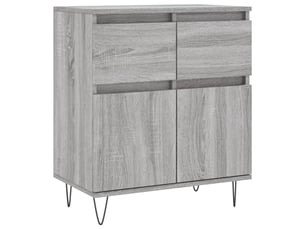 Buffet - bahut - meuble de rangement sonoma gris 60x35x70 cm bois d'ingénierie