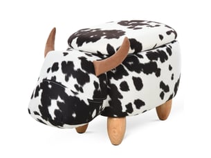 Pouf / repose pied DESVIAE  bicolore