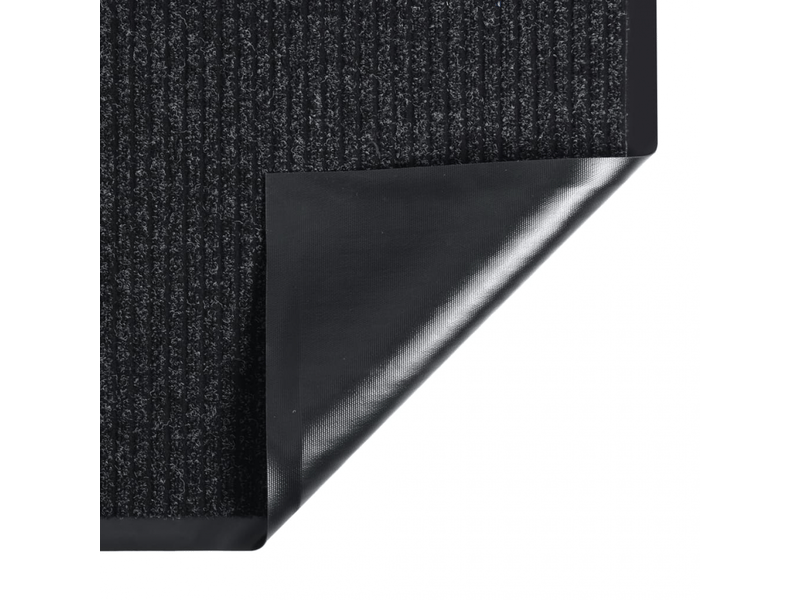  Paillasson rayé gris anthracite 80x120 cm - comfortxl 331609 - Conforama C