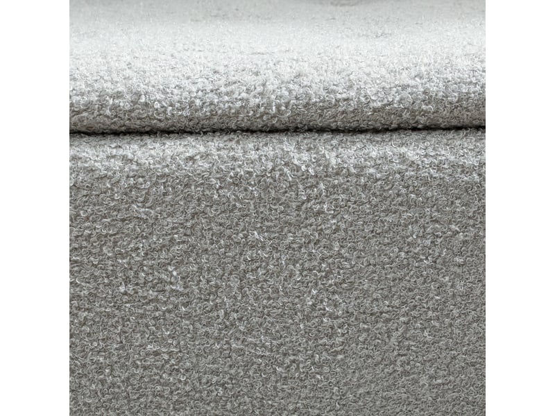  Banc coffre de rangement gris 95 x 38 x 45 cm  - Conforama E