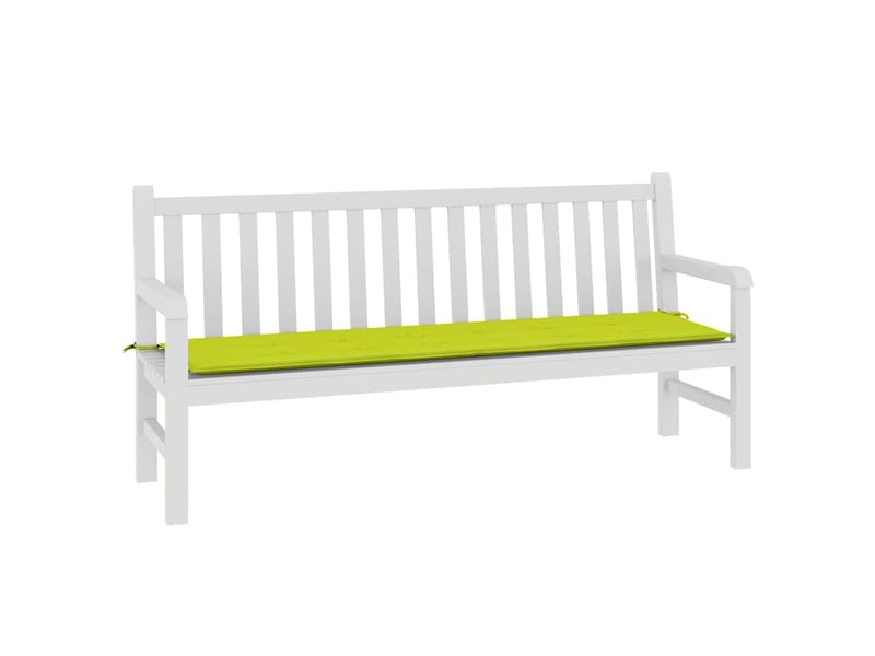  Coussin de banc de jardin, coussin d'assise vert brillant 180x50x3cm tissu oxford cf52869  - Conforama C
