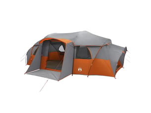 Tente de camping, tente familiale avec auvent imperméable 10 personne shl98798