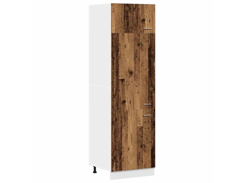  Armoire de cuisine, armoire réfrigérée lyon bois ancien 60x57x207cm bois d'ingénierie  - Conforama A