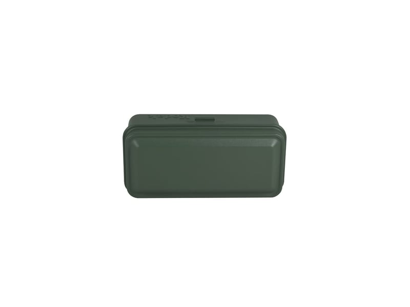  Kodak film case (120135) - boîtier compact en acier pour 8 rouleaux de film 120 ou 10 rouleaux de film 135, capot amovible, finition mate, design moderne, protection poussière et humidité - olive  - Conforama C