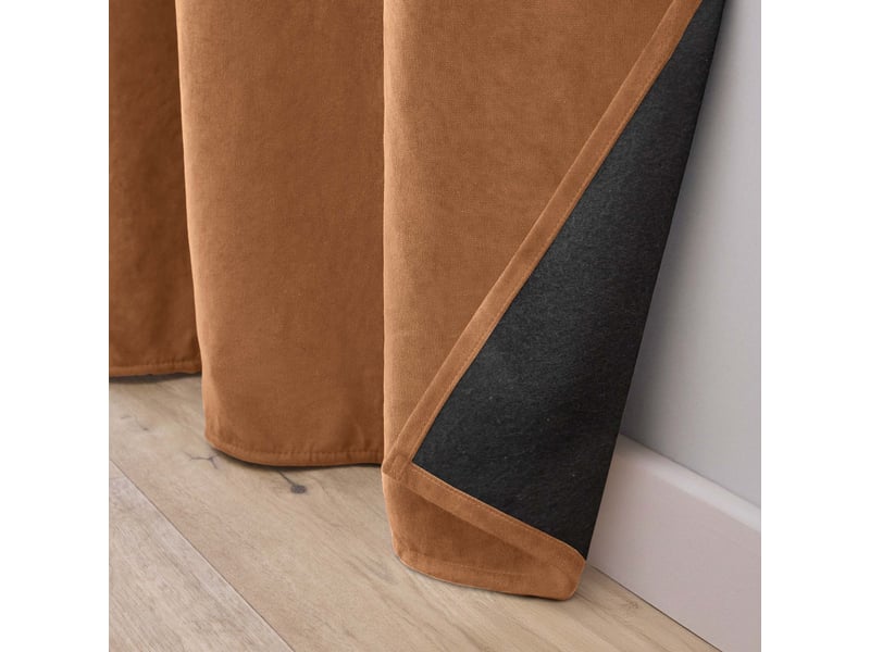  Rideau isolant thermique isolia 140x260cm camel  - Conforama C