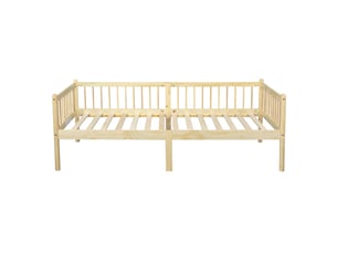 Lit banquette 90x200 cm    coloris naturel