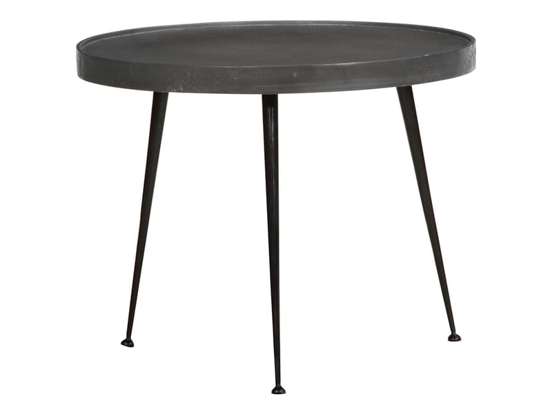  Table basse 3 pcs - table de salon - table à thé en bois d'ingénierie noir  - Conforama C