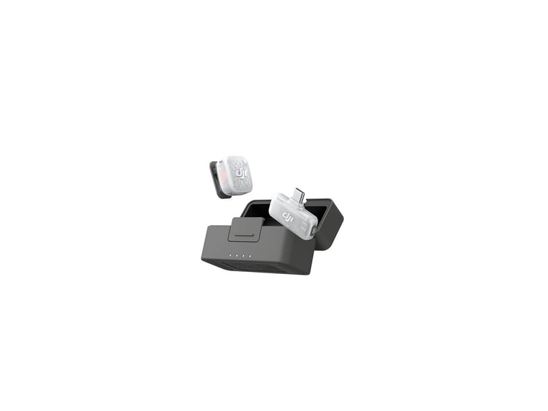  Micro microphone sans fil lavalier kit pour smartphone 1 tx + 1 rx 1-23418251 - Conforama A