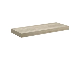 Étagère flottante, étagère murale chêne 60x23,5x3,8 cm mdf cf41710