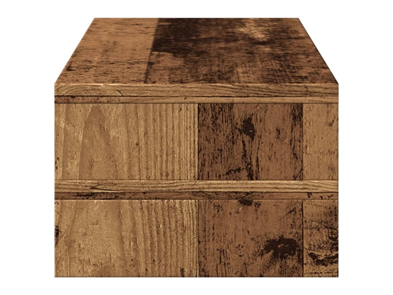 Support de moniteur table meuble bureau vieux bois 54 x 22 x 15 cm bois d'ingénierie marron 02_0045013  - Conforama C