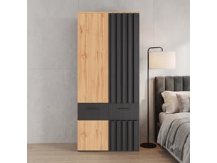 Armoire <strong></strong> <strong></strong> coloris noir largeur 50 cm