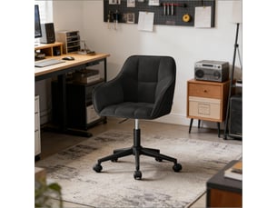Chaise de bureau <strong>STILVORA</strong> <strong></strong> avec assise réglable en hauteur