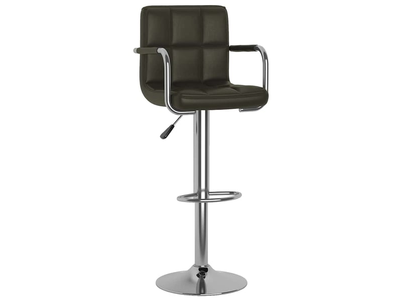  Lot de 2 tabouret de bar, chaise de bar marron similicuir shl22804  - Conforama C