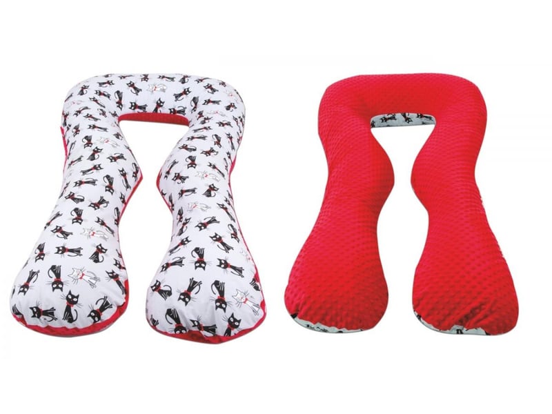  Coussin d'accouchement d'allaitement usages multiples chatons 1  rouge 4220434.5 - Conforama A