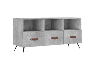 Meuble tv coloris gris 102 cm <strong></strong> <strong></strong>
