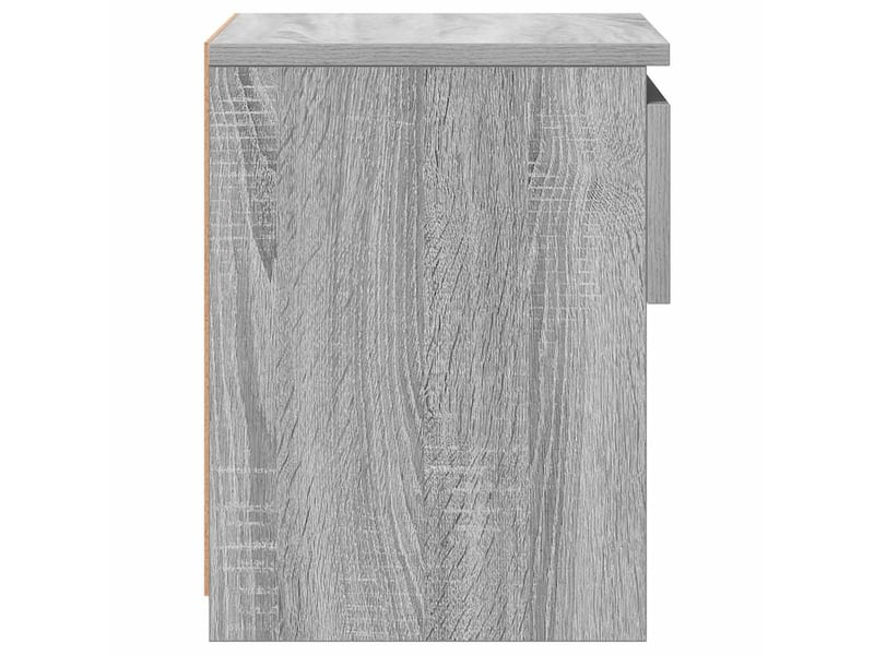 Table de chevet - cabinet de chevet - table de nuit sonoma gris 40x30x39 cm bois d'ingénierie  - Conforama D