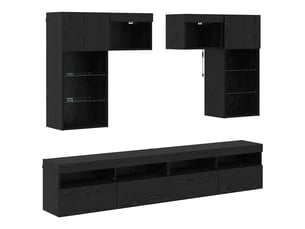 Meuble tv coloris noir  <strong></strong>  <strong></strong>