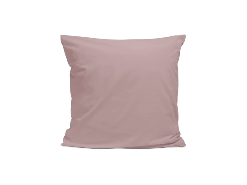  Taie d'oreiller unie 65x65cm percale lilas Fabriqué en France - Conforama A