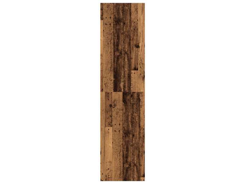  Garde-robe, armoire de rangement vieux bois 30x50x200 cm bois d'ingénierie shl93233  - Conforama E