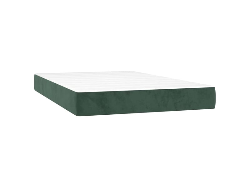 Matelas de lit à ressorts ensachés fermeté moyenne vert foncé 120x200x20 cm - Conforama A