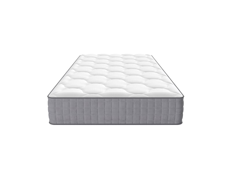 Matelas à ressorts ensachés blanc en polyester 90 x 200 cm - Conforama A