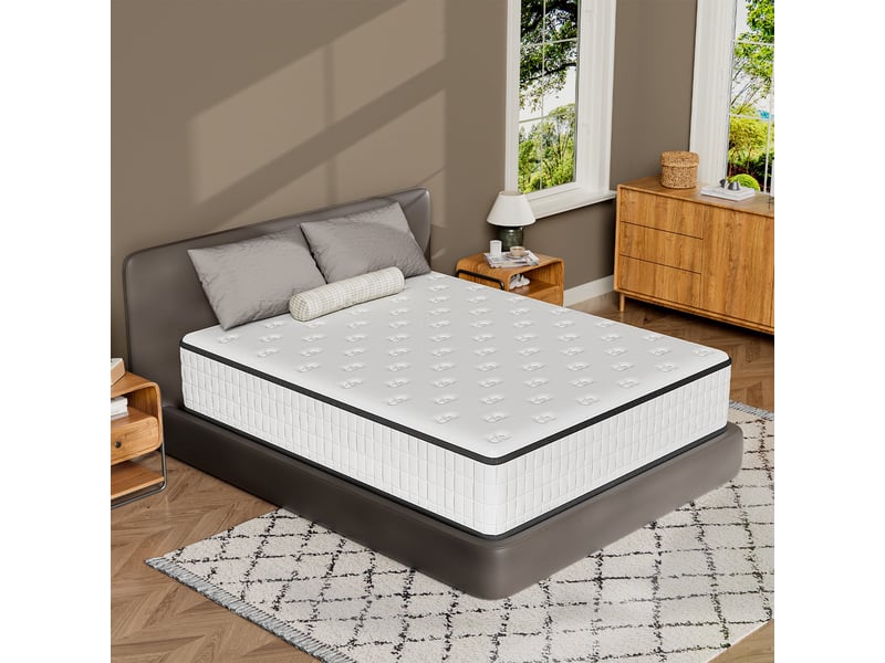  Matelas 90x190,mousse 30 cm et ,réversible à deux faces entièrement utilisables  - Conforama E