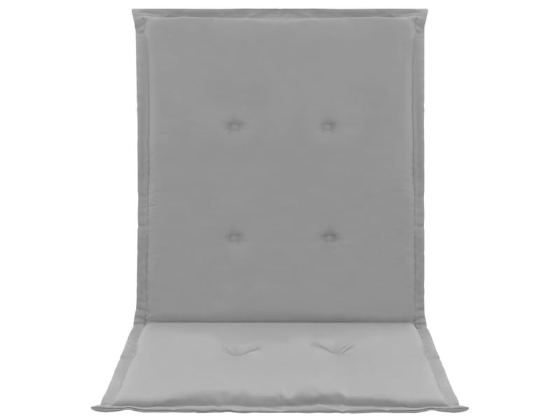  Lot de 2 coussins de chaise de jardin 100% polyester ris 100 x 50 x 3 cm dec021678  - Conforama D