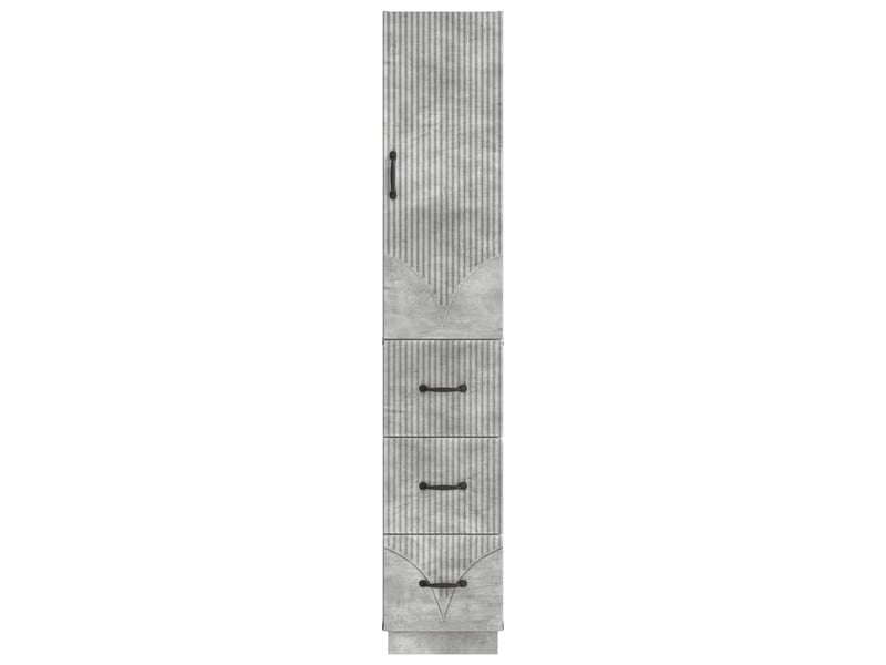  Ensemble de meubles 2 pcs, rangement de salon 33 x 34,5 x 87 cm bois d'ingénierie shl9390  - Conforama E