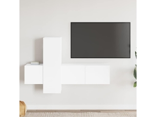 Meuble tv coloris blanc 80 cm <strong></strong>  <strong></strong>