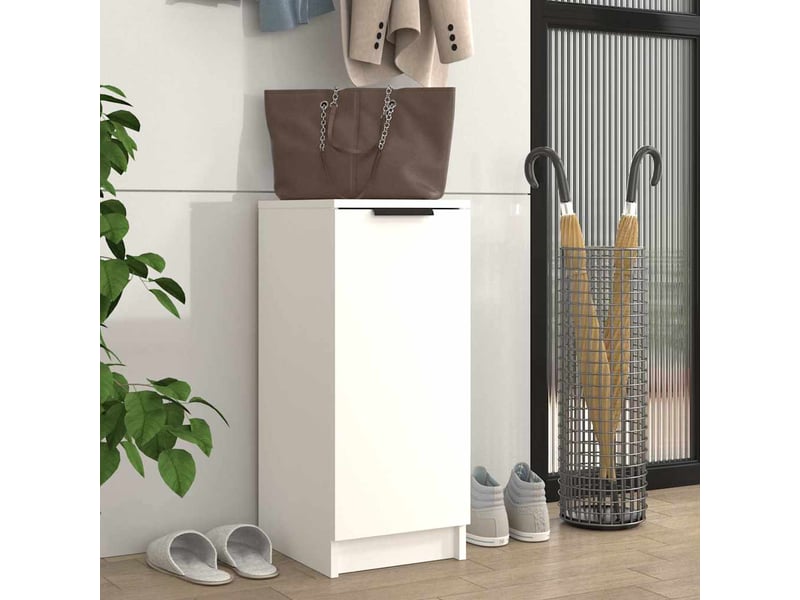  Meuble à chaussure | armoire à chaussures blanc 30x35x70 cm bois d'ingénierie  - Conforama B