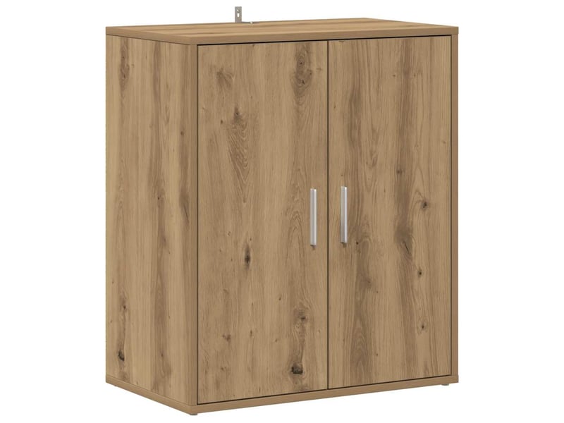  Meuble à chaussure, cabinet à chaussures 60x35x70 cm chêne artisanal 5 étagères shl7795  - Conforama A