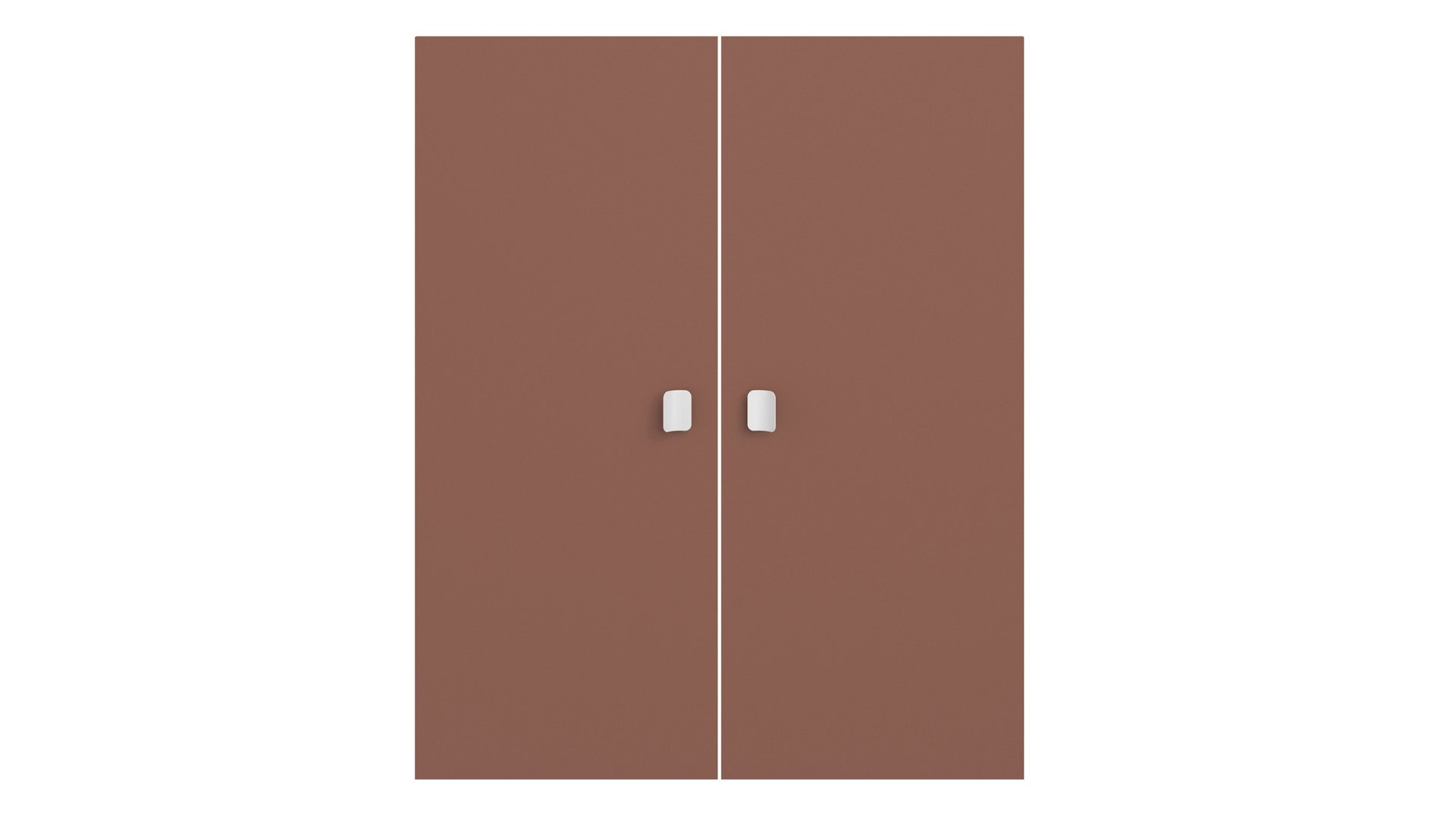 LOT DE 2 PORTES TERRACOTTA SOPHIA Terracotta 91.4 Conforama