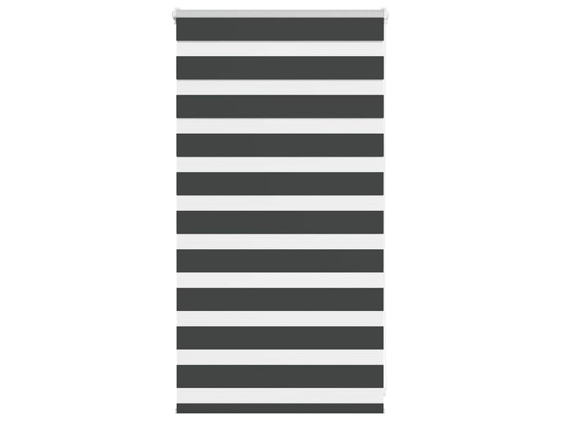  Store zèbre, store de fenêtre noir 80x100 cm largeur du tissu 75,9 cm polyester cf48937  - Conforama B
