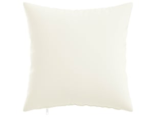 Lot de 6 housses de coussin heerlen blanc 40 x 40 cm tissu cf49576