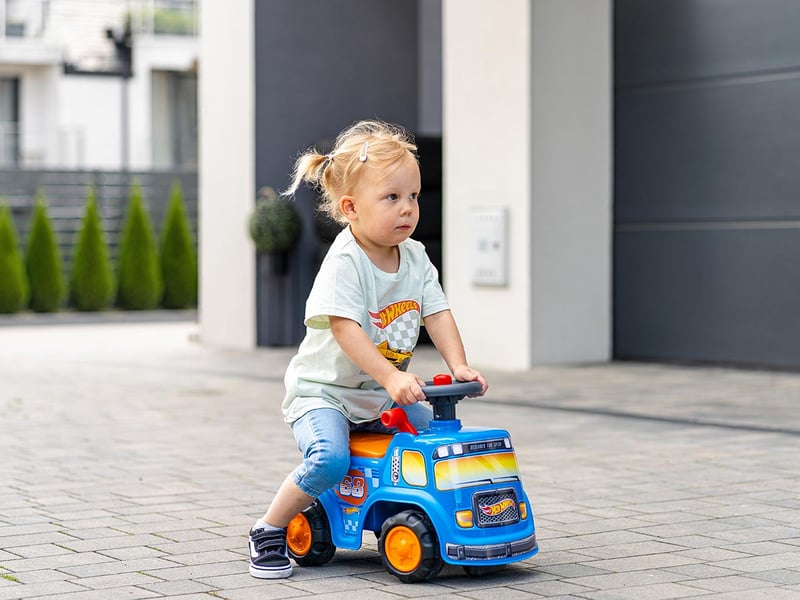  Porteur enfant camion hotwheels 1 à 3 ans - falk FAT700HW - Conforama C