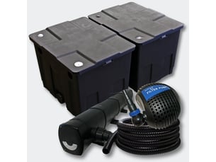 Kit de filtration de bassin bio filtre 60000l stérilisateur uvc 72 watts 4216509
