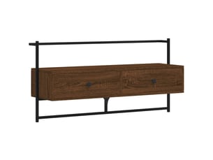Meuble tv coloris marron 100.5 cm <strong></strong>  <strong></strong>