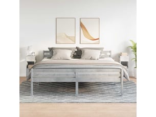 Lot de 2 tables de chevet - cabinet de chevet - table de nuit avec tiroir gris béton 25x31x66 cm