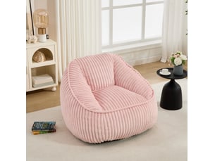 Fauteuil fixe <strong>MODENVIE</strong> <strong></strong> Tissu rose vendu A l'unité
