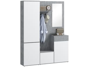 Console 0 tiroir(s)  coloris gris  