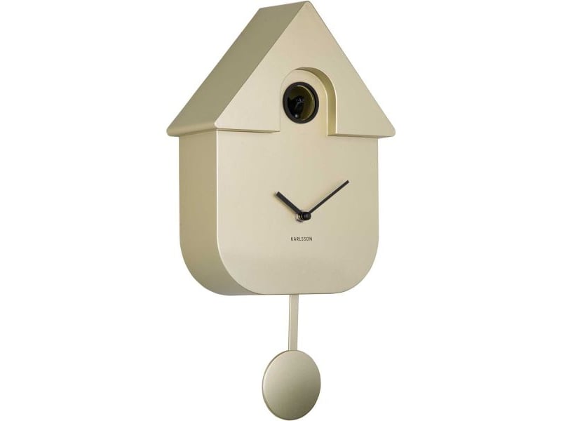  Horloge murale moderne cuckoo or métallique  - Conforama A